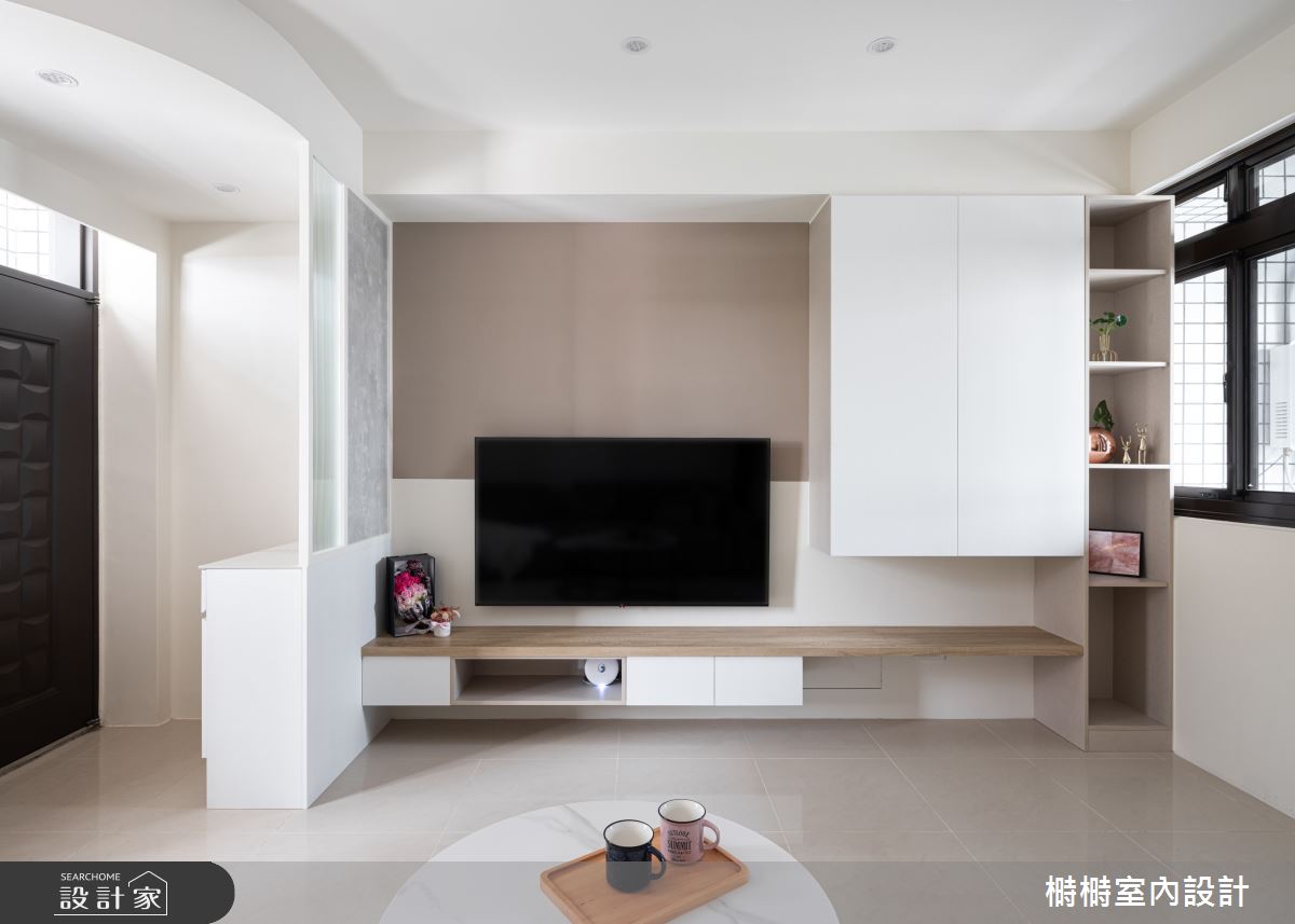 30坪老屋(16~30年)＿北歐風客廳案例圖片＿榯榯創作空間設計有限公司＿榯榯_白淨透之4