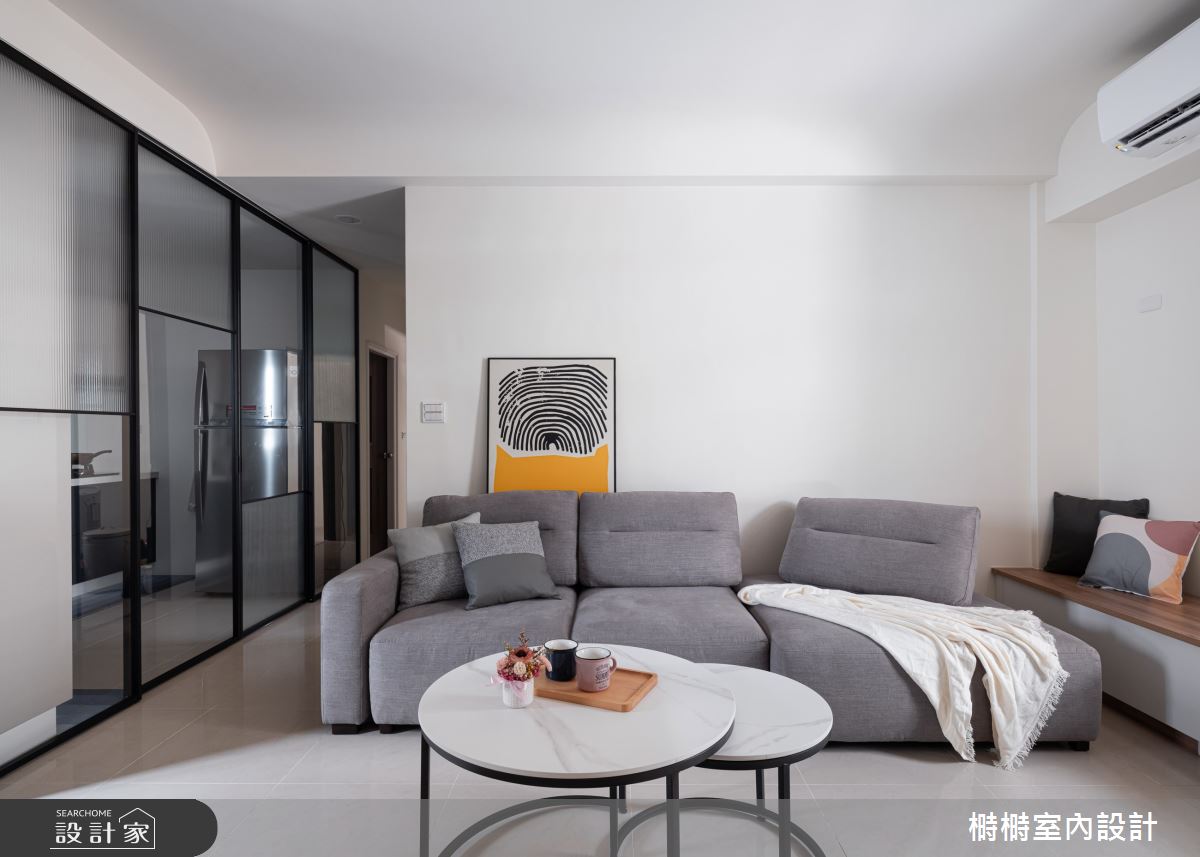 30坪老屋(16~30年)＿北歐風客廳案例圖片＿榯榯創作空間設計有限公司＿榯榯_白淨透之3715