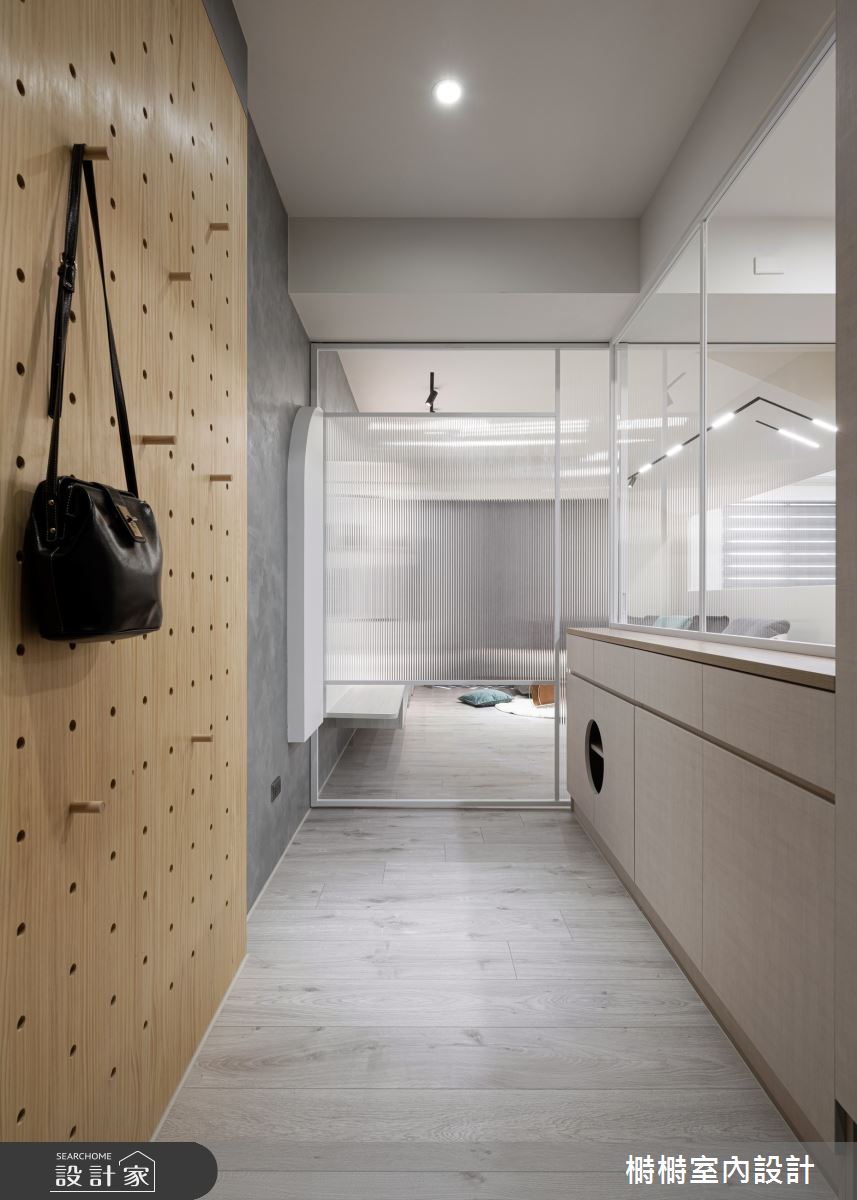 36坪新成屋(5年以下)＿北歐風玄關案例圖片＿榯榯創作空間設計有限公司＿榯榯_愛是・本質之3