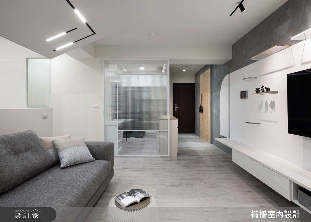 36坪新成屋(5年以下)＿北歐風客廳案例圖片＿榯榯創作空間設計有限公司＿榯榯_愛是・本質之7