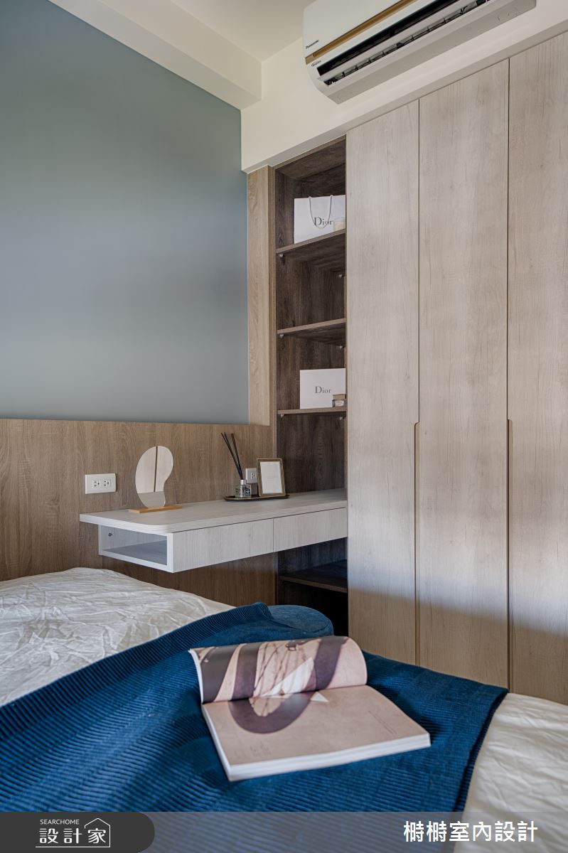 18坪新成屋(5年以下)＿北歐風臥室案例圖片＿榯榯創作空間設計有限公司＿榯榯_忠泰幸之12