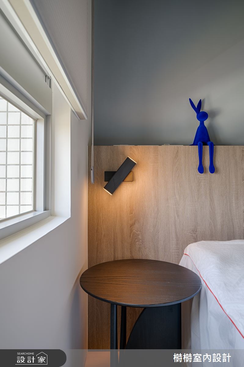 18坪新成屋(5年以下)＿北歐風臥室案例圖片＿榯榯創作空間設計有限公司＿榯榯_忠泰幸之16