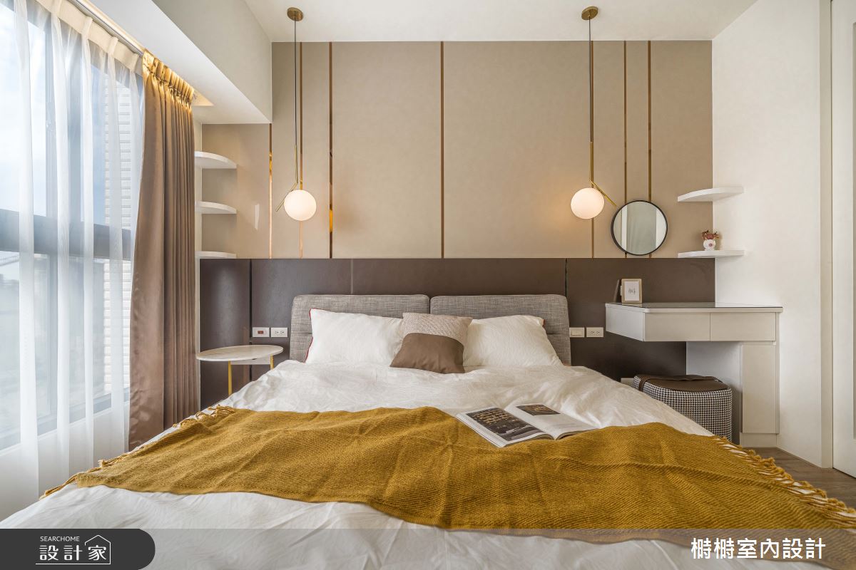 25坪新成屋(5年以下)＿現代風臥室案例圖片＿榯榯創作空間設計有限公司＿榯榯_雙橡園之7