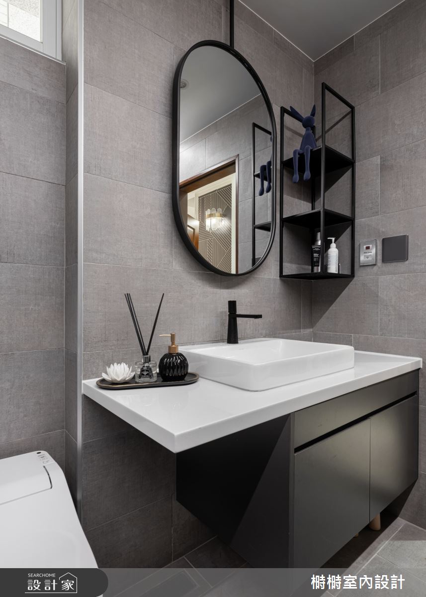 36坪中古屋(5~15年)＿混搭風浴室案例圖片＿榯榯創作空間設計有限公司＿榯榯_華爾滋之10