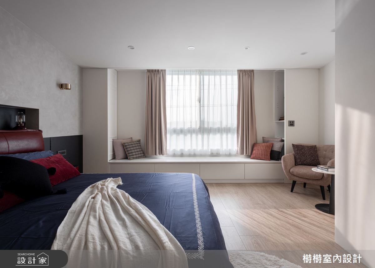 36坪中古屋(5~15年)＿混搭風臥室臥榻案例圖片＿榯榯創作空間設計有限公司＿榯榯_華爾滋之11