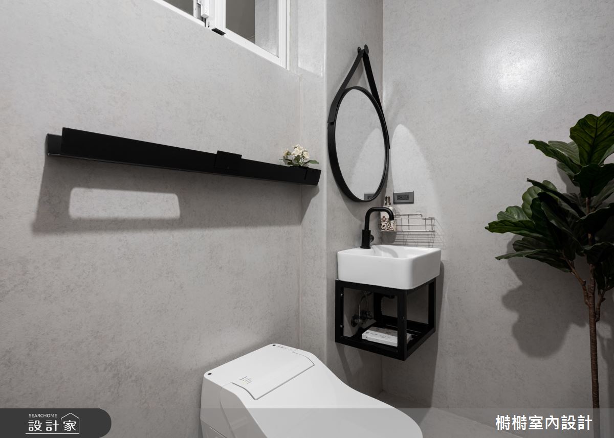 36坪中古屋(5~15年)＿混搭風浴室案例圖片＿榯榯創作空間設計有限公司＿榯榯_華爾滋之17