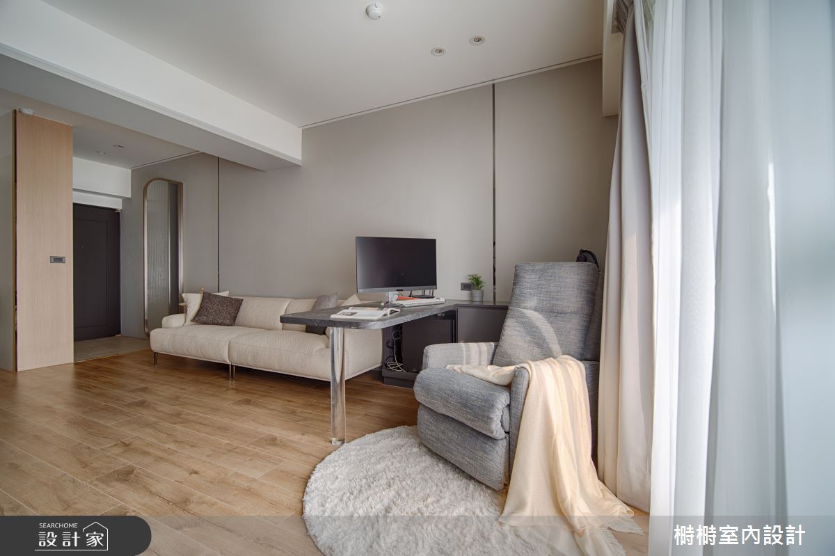 老屋(16~30年)＿現代風玄關客廳書房案例圖片＿榯榯創作空間設計有限公司＿榯榯_15之7