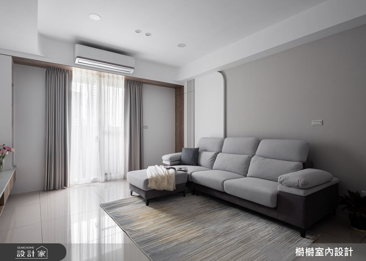 30坪新成屋(5年以下)＿北歐風客廳案例圖片＿榯榯創作空間設計有限公司＿榯榯_昭揚君硯范宅之5