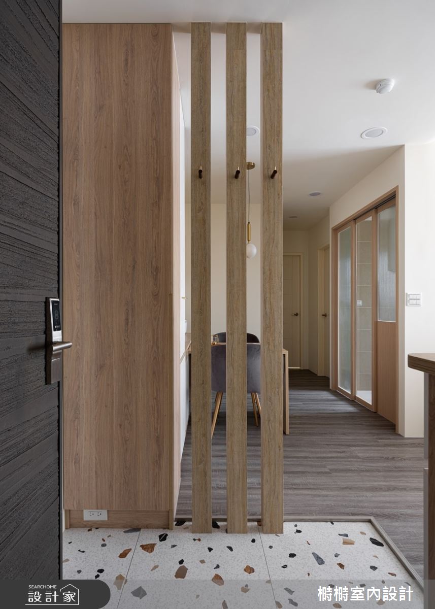 17坪新成屋(5年以下)＿北歐風玄關案例圖片＿榯榯創作空間設計有限公司＿榯榯_宜雄丰疆日系宅之1