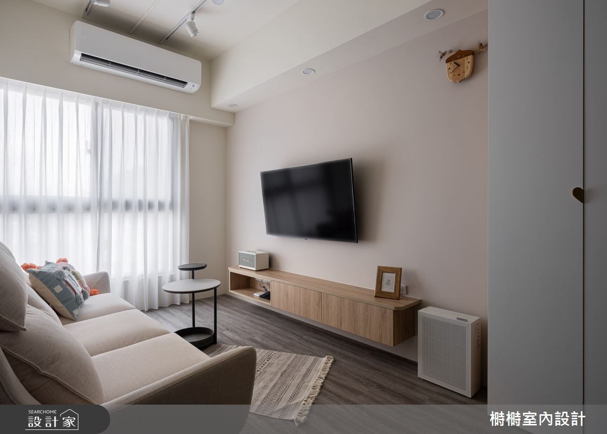 17坪新成屋(5年以下)＿北歐風客廳案例圖片＿榯榯創作空間設計有限公司＿榯榯_宜雄丰疆日系宅之5