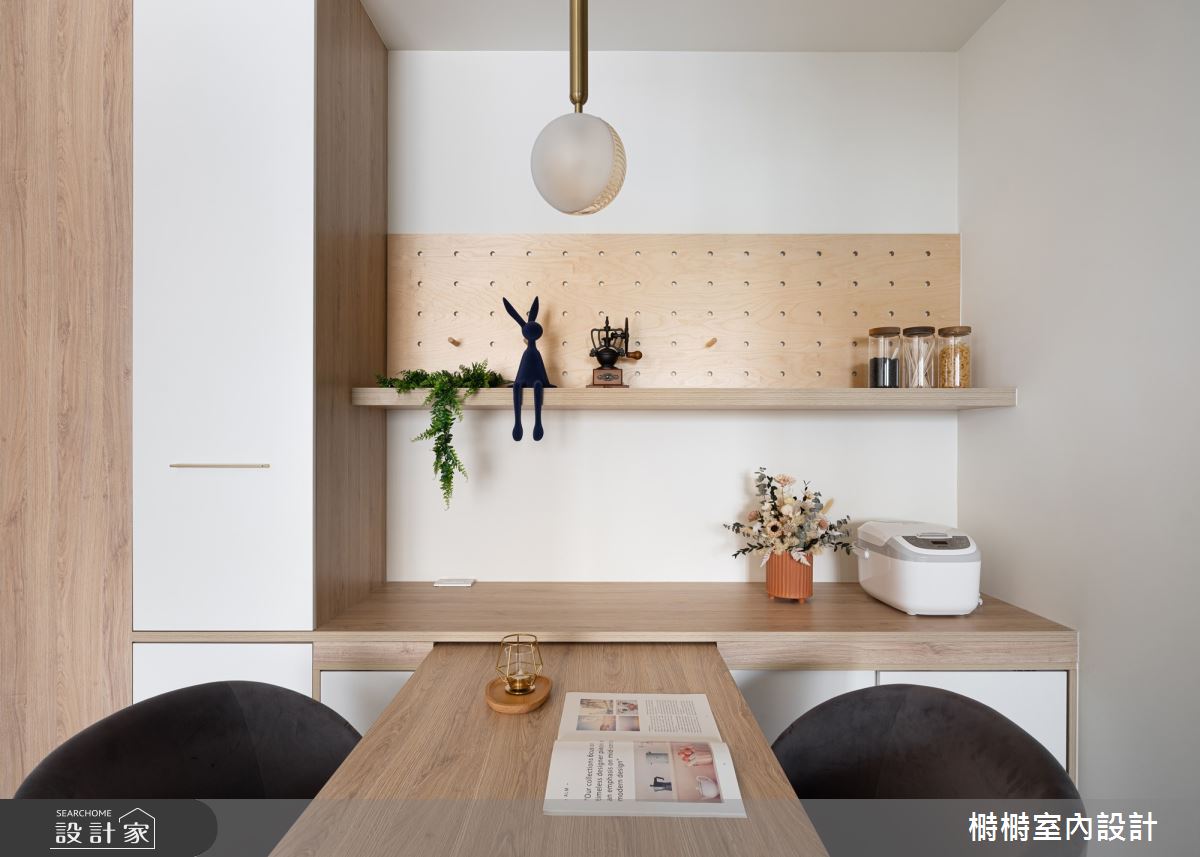 17坪新成屋(5年以下)＿北歐風餐廳案例圖片＿榯榯創作空間設計有限公司＿榯榯_宜雄丰疆日系宅之12