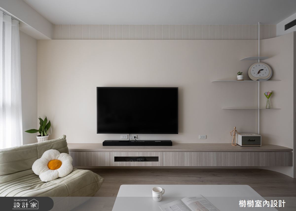 23坪新成屋(5年以下)＿北歐風客廳案例圖片＿榯榯創作空間設計有限公司＿榯榯_福倉雲硯之14