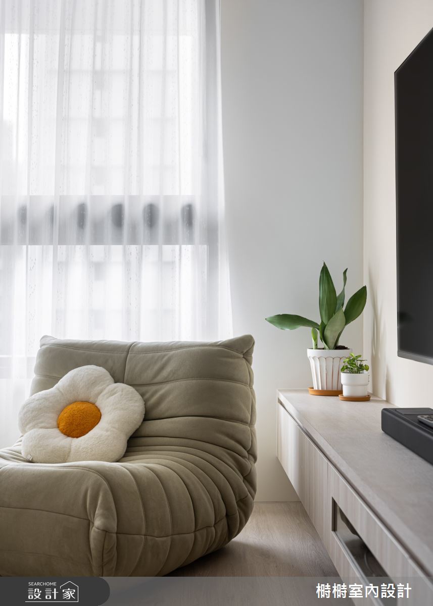23坪新成屋(5年以下)＿北歐風客廳案例圖片＿榯榯創作空間設計有限公司＿榯榯_福倉雲硯之16