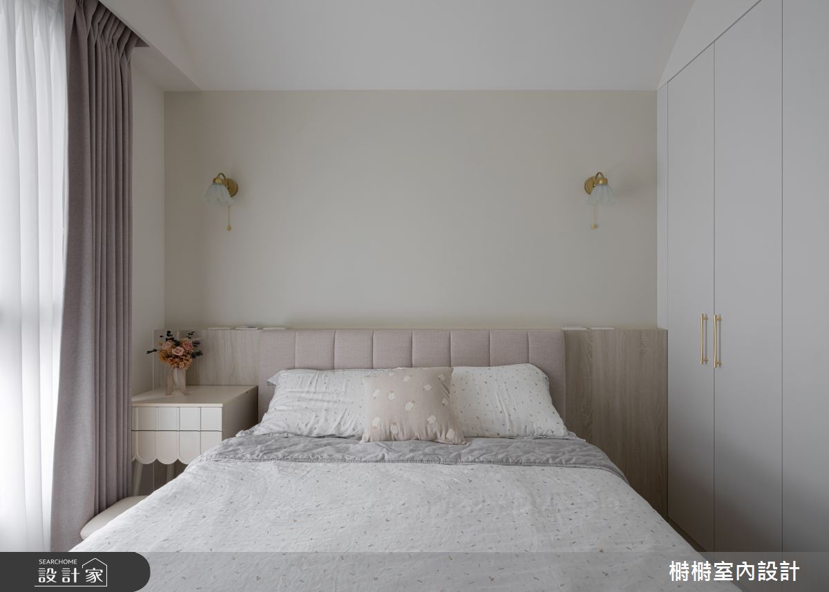 23坪新成屋(5年以下)＿北歐風臥室案例圖片＿榯榯創作空間設計有限公司＿榯榯_福倉雲硯之22