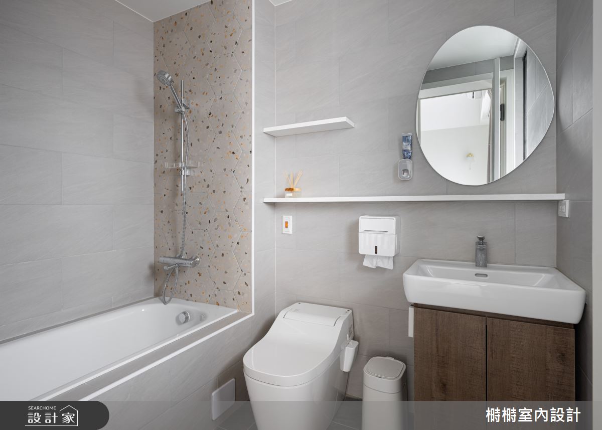 23坪新成屋(5年以下)＿北歐風浴室案例圖片＿榯榯創作空間設計有限公司＿榯榯_福倉雲硯之27