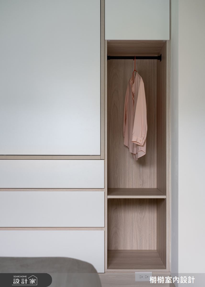 16坪新成屋(5年以下)＿日式無印風臥室案例圖片＿榯榯創作空間設計有限公司＿榯榯_青鈍之10