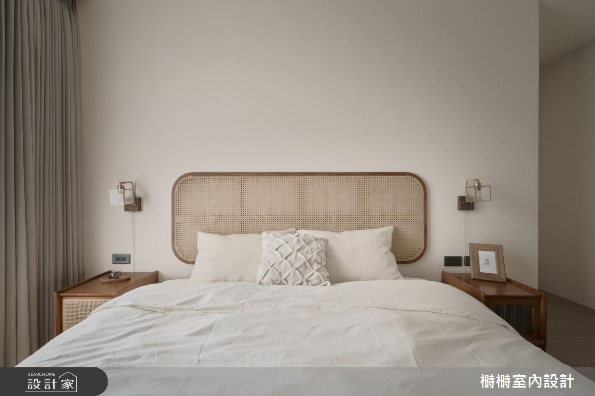 23坪預售屋＿復古混搭風臥室案例圖片＿榯榯創作空間設計有限公司＿榯榯_木韻時光之12