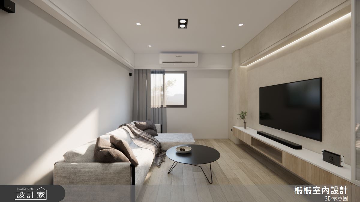 22坪老屋(16~30年)＿北歐風客廳案例圖片＿榯榯創作空間設計有限公司＿榯榯_曙園記之7