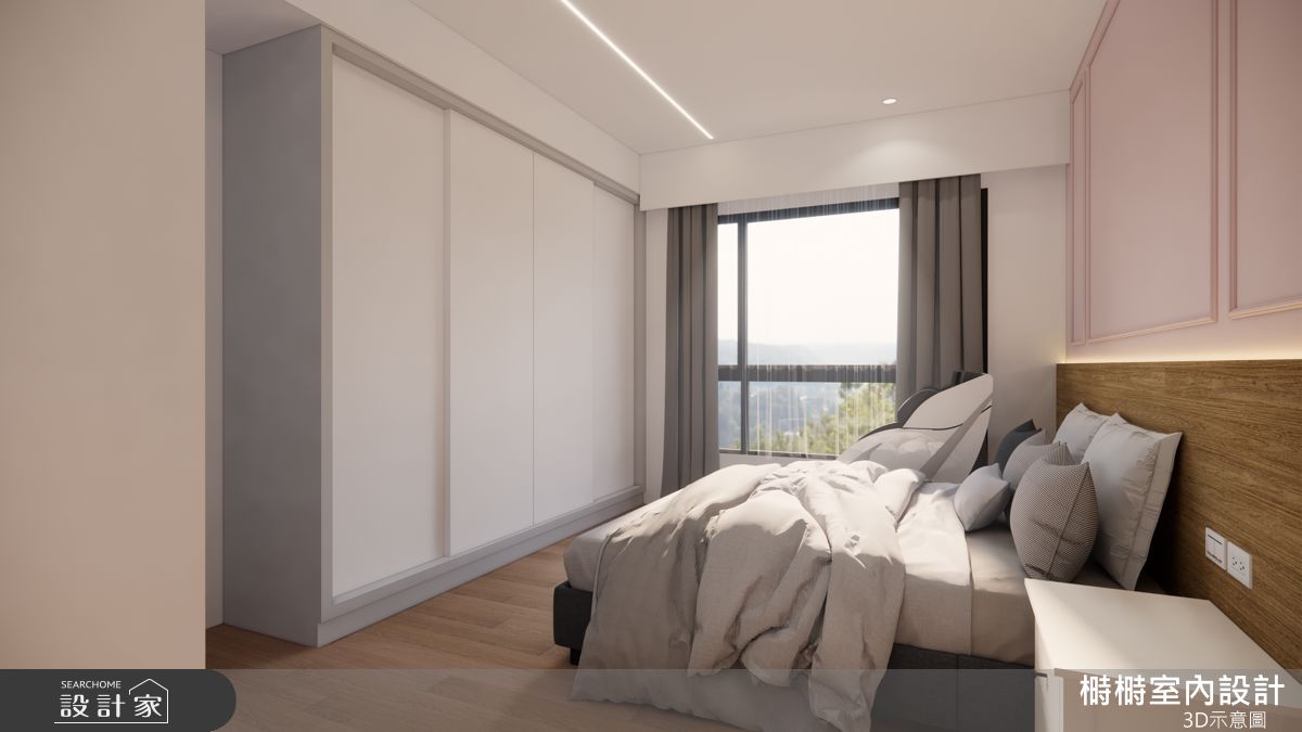 25坪中古屋(5~15年)＿混搭風臥室案例圖片＿榯榯創作空間設計有限公司＿榯榯_春櫻吟之8