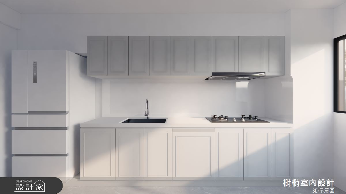 34坪老屋(16~30年)＿現代風廚房案例圖片＿榯榯創作空間設計有限公司＿榯榯_空靈和韻之8