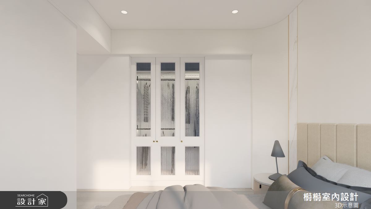 34坪老屋(16~30年)＿現代風臥室案例圖片＿榯榯創作空間設計有限公司＿榯榯_空靈和韻之15