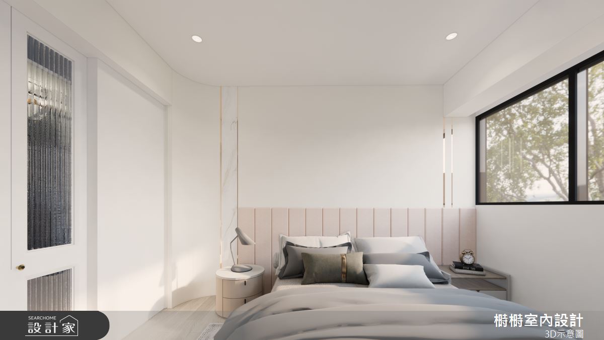 34坪老屋(16~30年)＿現代風臥室案例圖片＿榯榯創作空間設計有限公司＿榯榯_空靈和韻之14