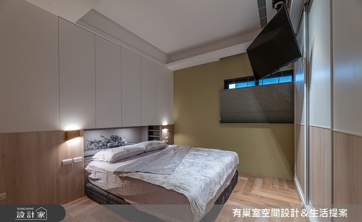 40坪新成屋(5年以下)＿日式和風臥室案例圖片＿有巢室空間設計＿有巢室_01之13