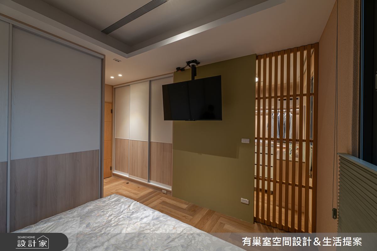 40坪新成屋(5年以下)＿日式和風臥室案例圖片＿有巢室空間設計＿有巢室_01之14