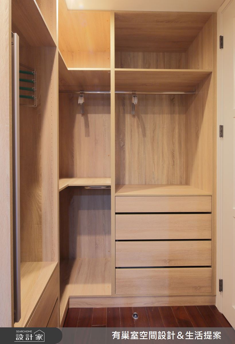 90坪新成屋(5年以下)＿現代風更衣間案例圖片＿有巢室空間設計＿有巢室_03之24