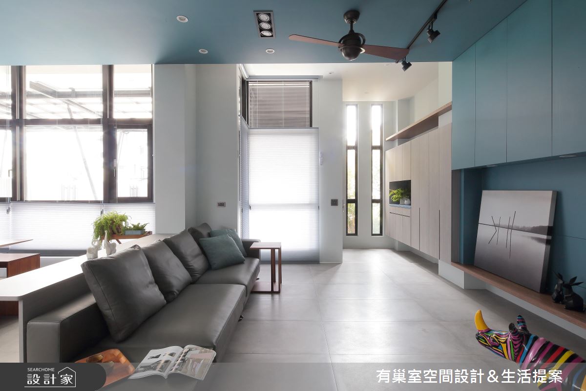 90坪新成屋(5年以下)＿現代風客廳案例圖片＿有巢室空間設計＿有巢室_04之10