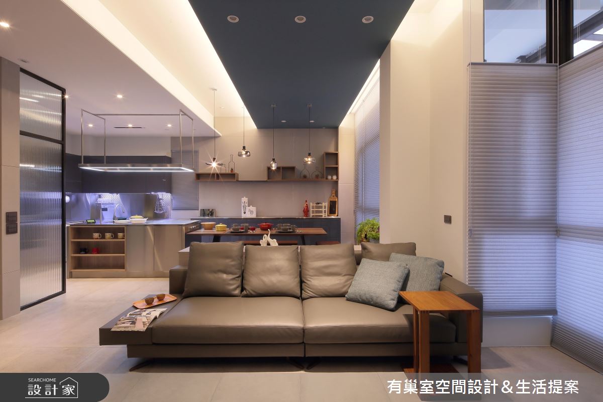 90坪新成屋(5年以下)＿現代風客廳案例圖片＿有巢室空間設計＿有巢室_04之12