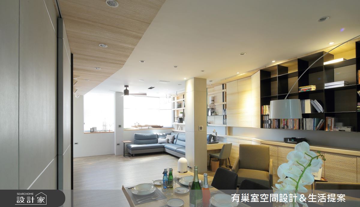 60坪老屋(16~30年)＿人文禪風客廳餐廳案例圖片＿有巢室空間設計＿有巢室_05之5