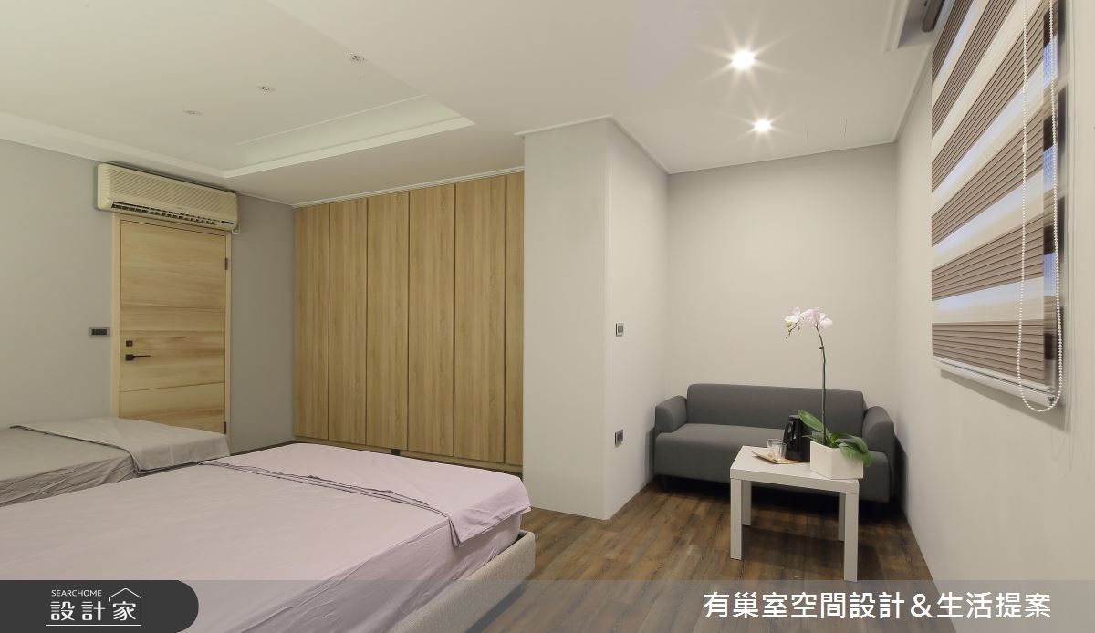 60坪老屋(16~30年)＿人文禪風臥室案例圖片＿有巢室空間設計＿有巢室_05之19