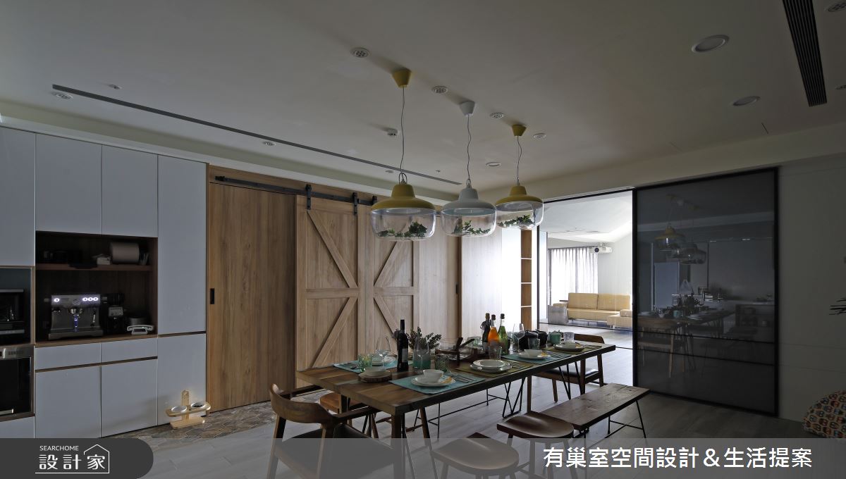 98坪新成屋(5年以下)＿混搭風餐廳案例圖片＿有巢室空間設計＿有巢室_06之12