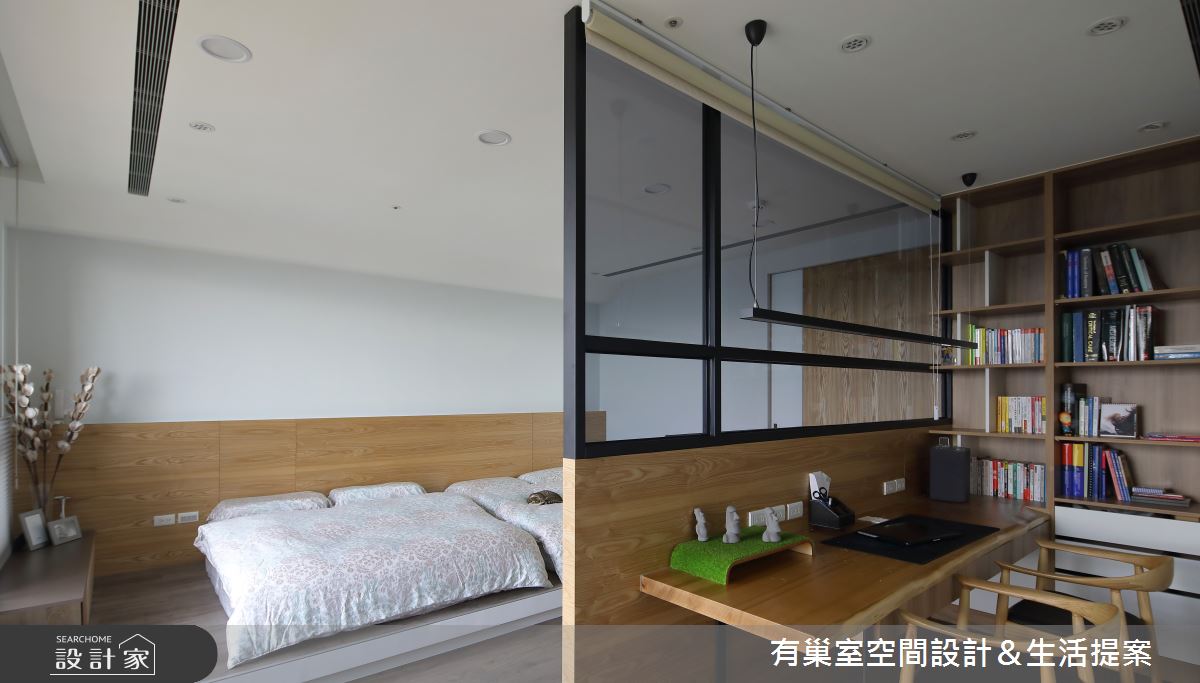 98坪新成屋(5年以下)＿混搭風臥室書房案例圖片＿有巢室空間設計＿有巢室_06之16