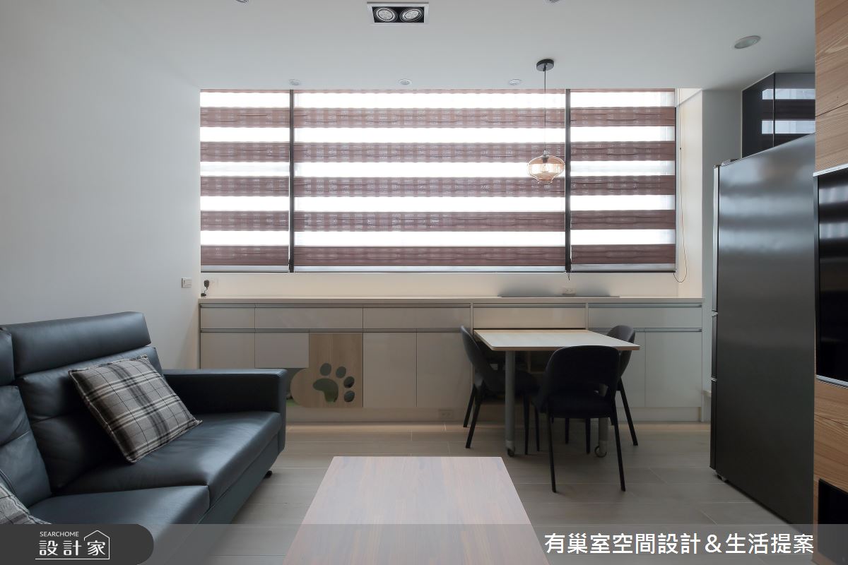 35坪老屋(16~30年)＿現代風客廳餐廳案例圖片＿有巢室空間設計＿有巢室_09之2