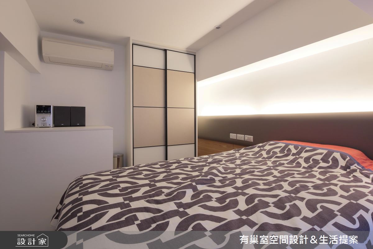 35坪老屋(16~30年)＿現代風臥室案例圖片＿有巢室空間設計＿有巢室_09之11