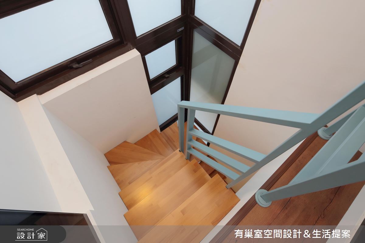 35坪老屋(16~30年)＿現代風樓梯案例圖片＿有巢室空間設計＿有巢室_09之13