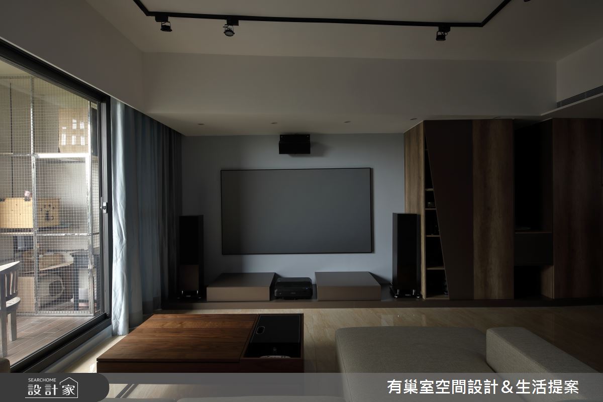 60坪老屋(16~30年)＿簡約風客廳案例圖片＿有巢室空間設計＿有巢室_10之2576