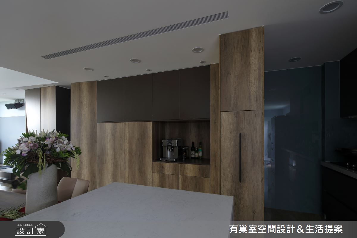 60坪老屋(16~30年)＿簡約風餐廳中島案例圖片＿有巢室空間設計＿有巢室_10之8