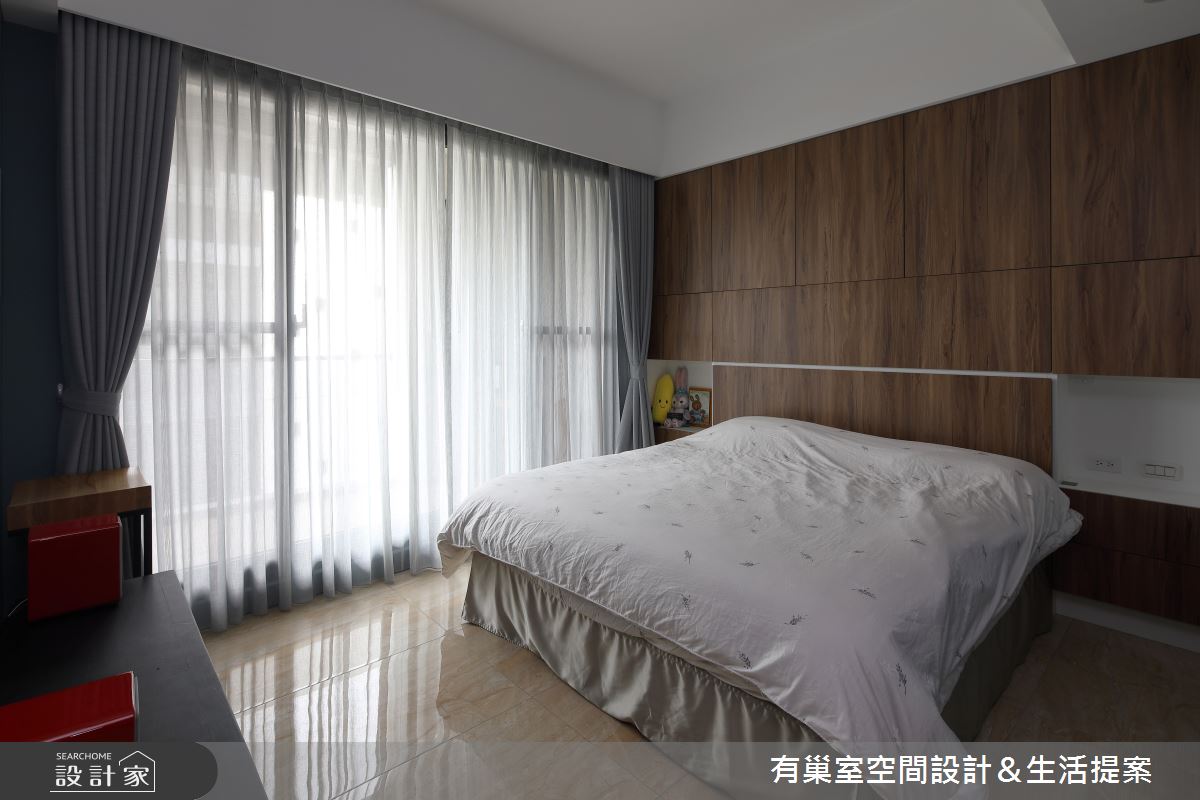 60坪老屋(16~30年)＿簡約風臥室案例圖片＿有巢室空間設計＿有巢室_10之12