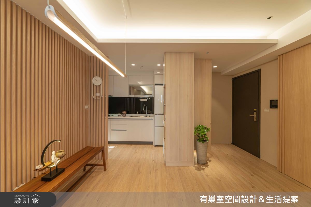 32坪新成屋(5年以下)＿人文禪風玄關廚房案例圖片＿有巢室空間設計＿有巢室_16之6