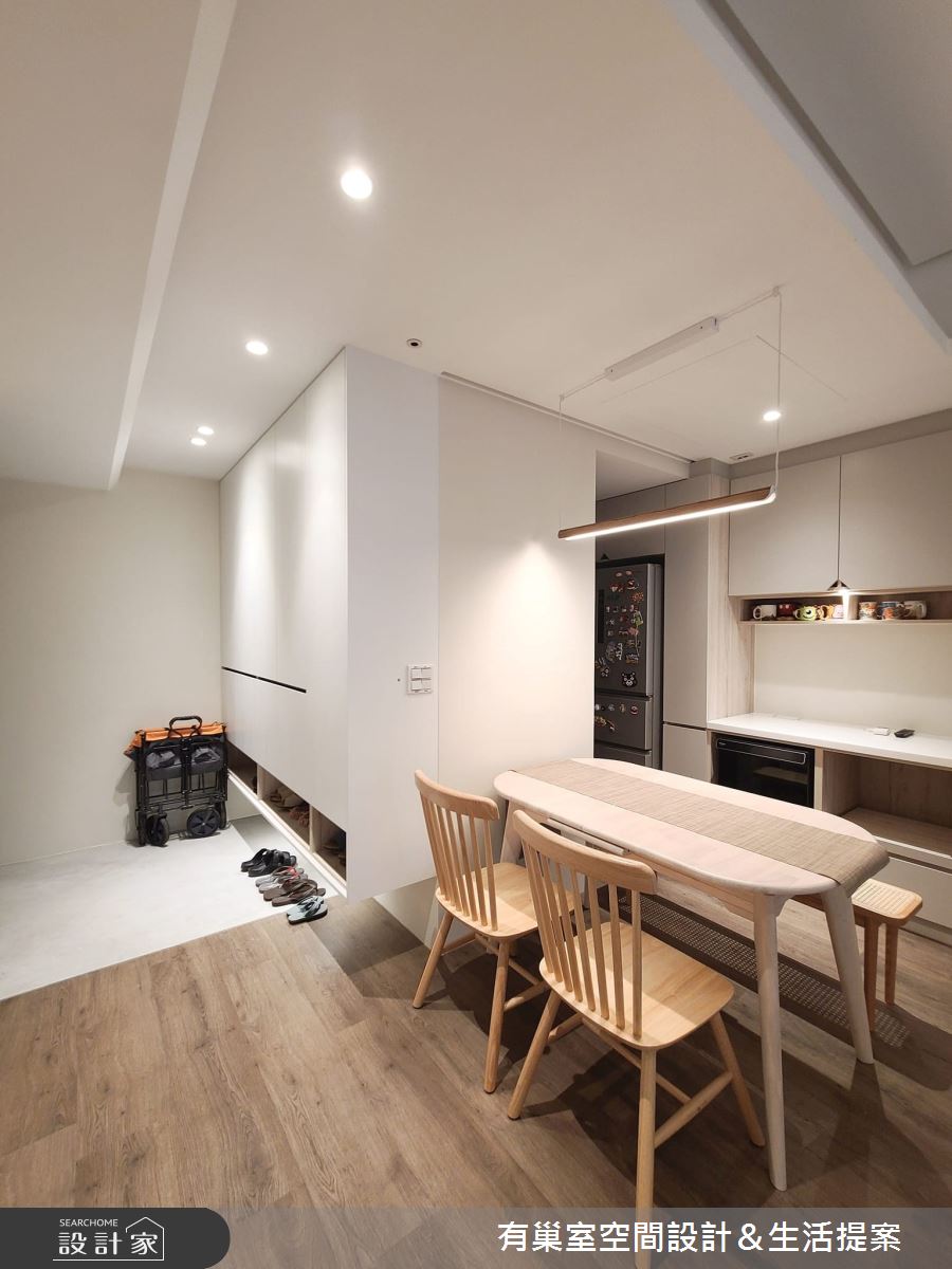 25坪預售屋＿北歐風玄關餐廳廚房案例圖片＿有巢室空間設計＿有巢室_17之3
