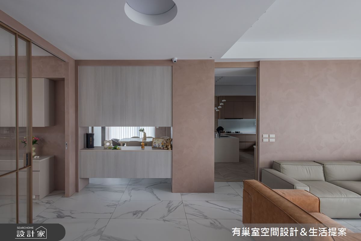 126坪新成屋(5年以下)＿侘寂風客廳案例圖片＿有巢室空間設計＿有巢室_19之2