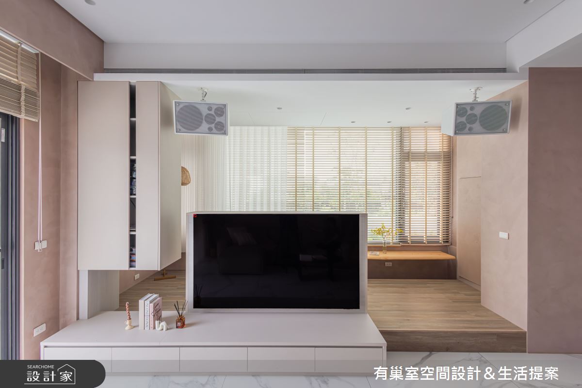126坪新成屋(5年以下)＿侘寂風客廳多功能室案例圖片＿有巢室空間設計＿有巢室_19之9
