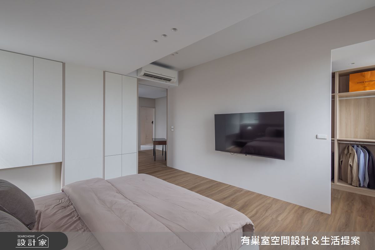 126坪新成屋(5年以下)＿侘寂風臥室更衣間案例圖片＿有巢室空間設計＿有巢室_19之27