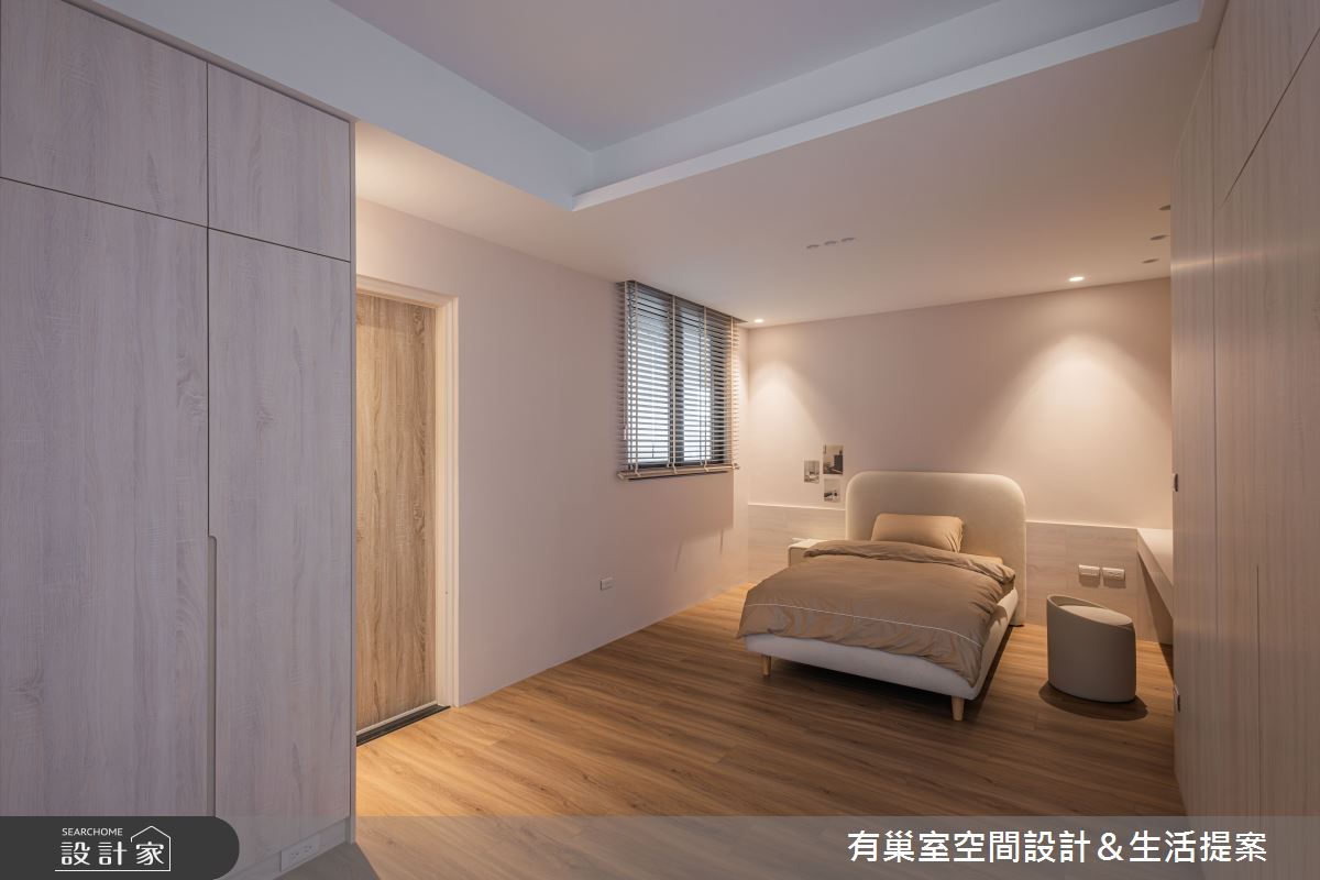 126坪新成屋(5年以下)＿侘寂風臥室案例圖片＿有巢室空間設計＿有巢室_19之41