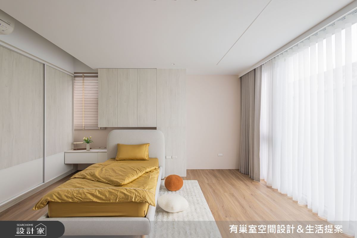 126坪新成屋(5年以下)＿侘寂風臥室案例圖片＿有巢室空間設計＿有巢室_19之43