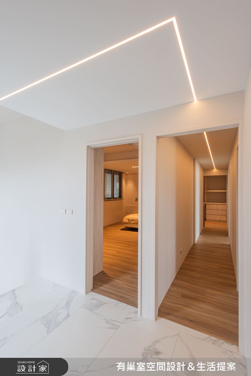 126坪新成屋(5年以下)＿侘寂風臥室走廊案例圖片＿有巢室空間設計＿有巢室_19之40