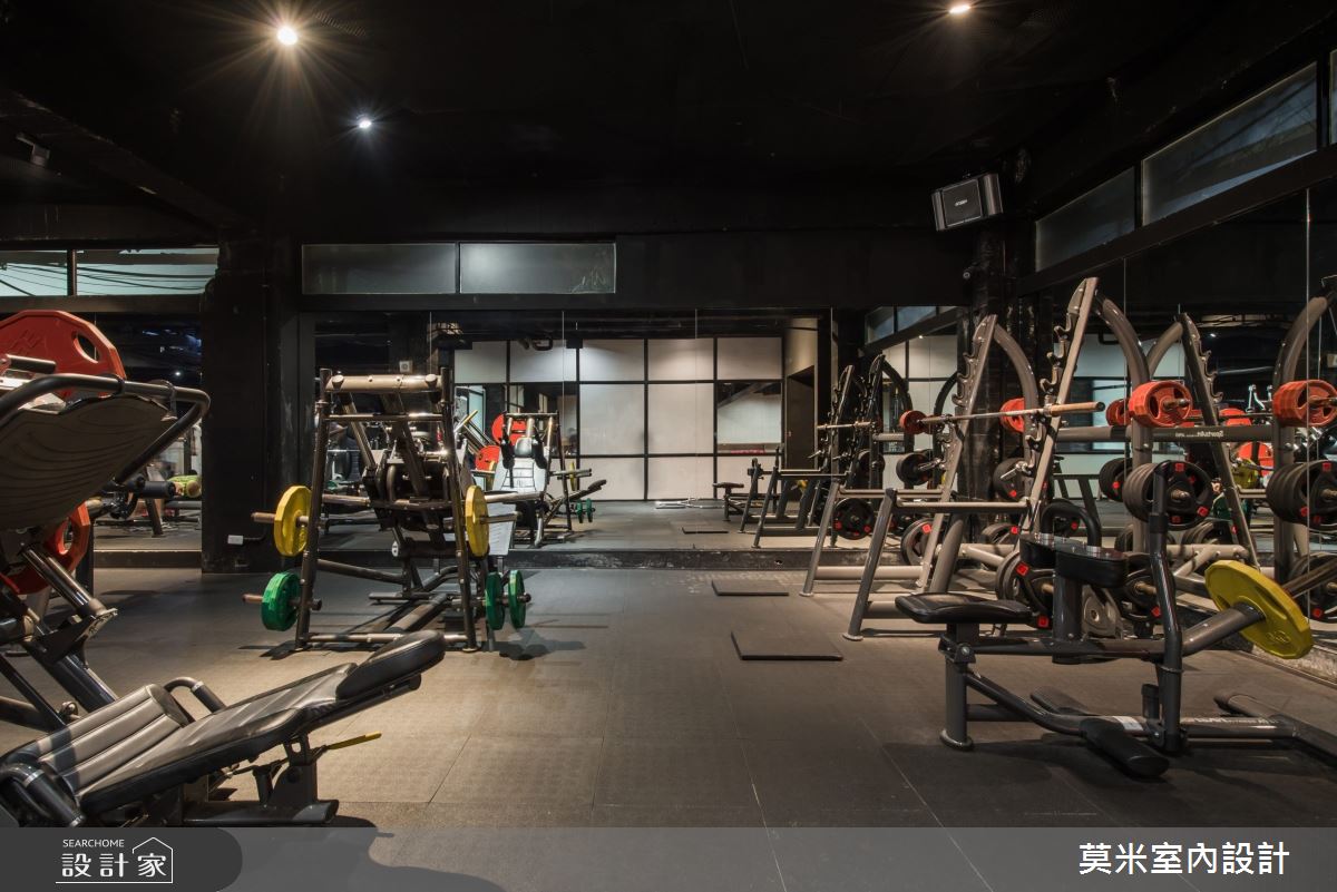 135坪中古屋(5~15年)＿工業風商業空間案例圖片＿莫米室內設計＿莫米_鬥犬健身中心之10